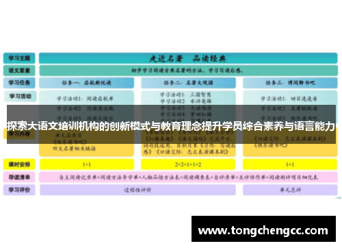 探索大语文培训机构的创新模式与教育理念提升学员综合素养与语言能力